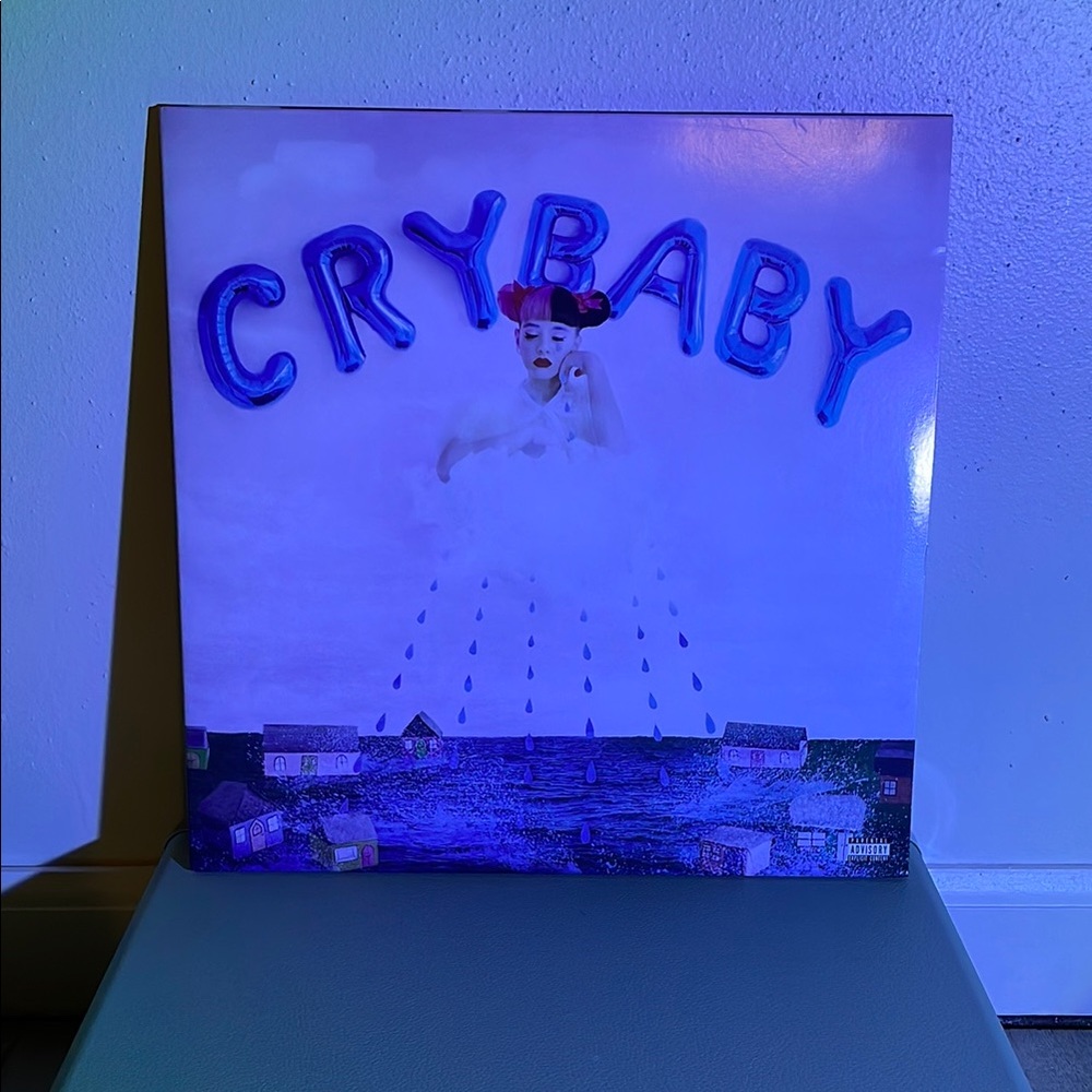 Crybaby Album vinyl record by Melanie Martinez baby blue version
